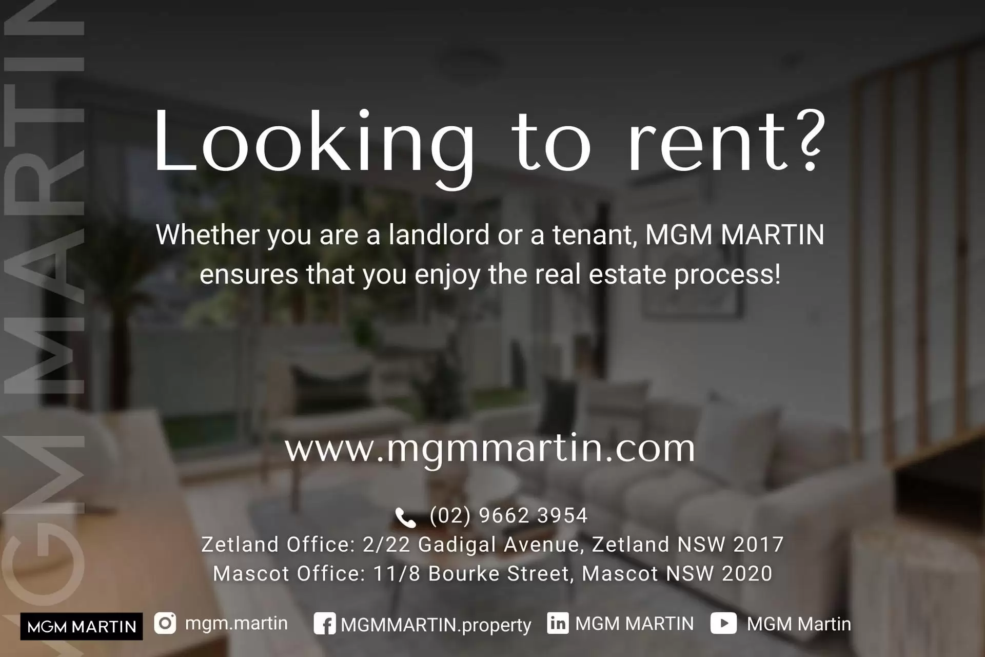 1717/1 Grandstand Parade, Zetland Leased by MGM Martin - image 1
